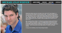 Desktop Screenshot of michaelevanwerner.com